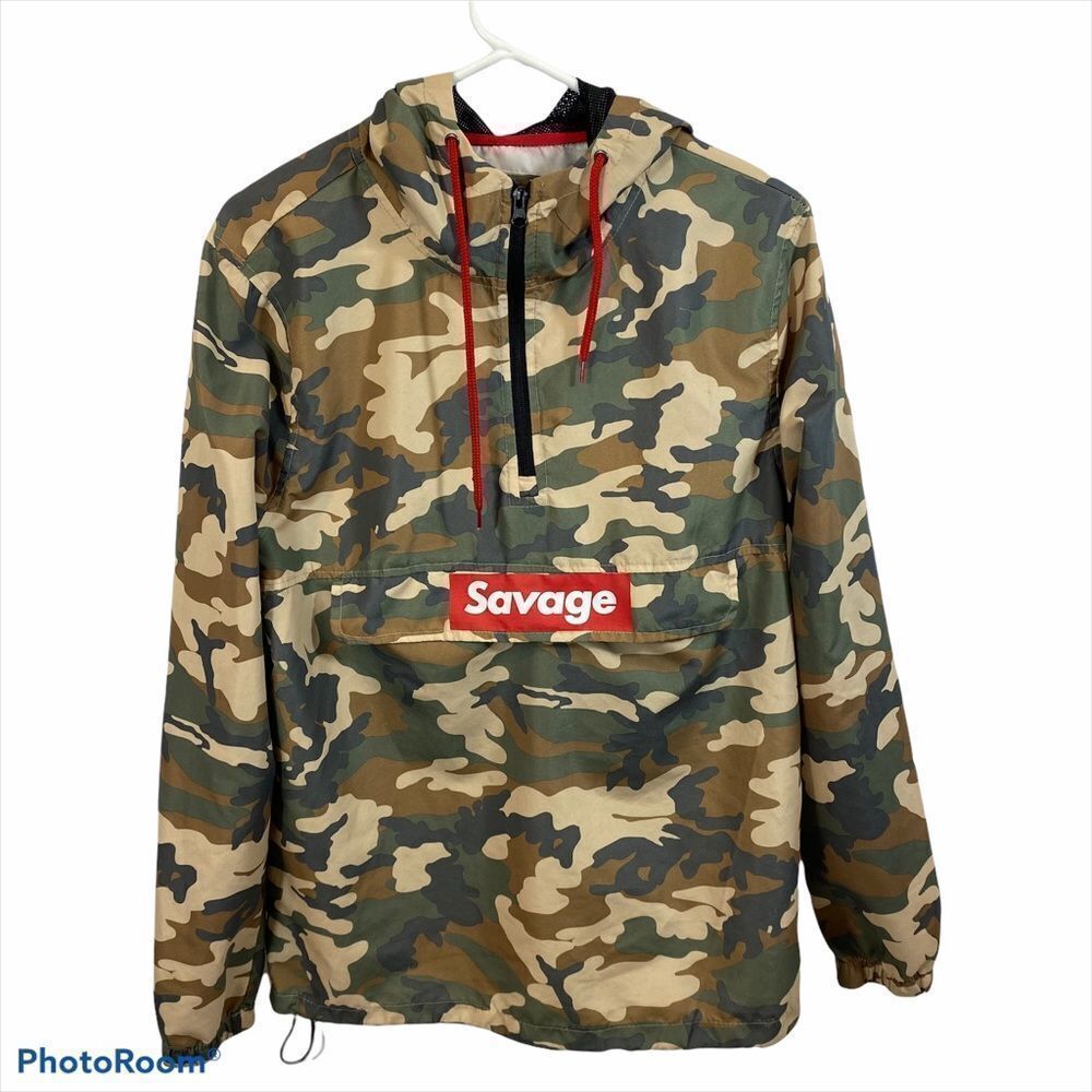 Men’s Carbon Brand Savage Camo Lightweight Jacket